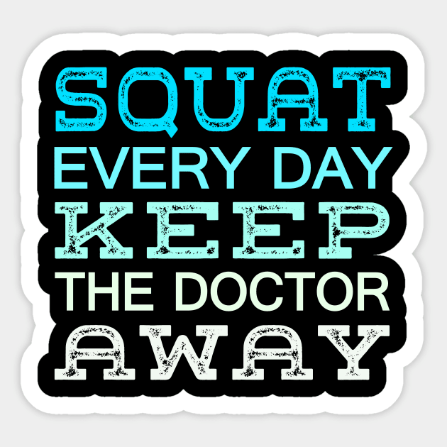 Squat Motivation Sticker by PixelArt